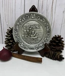 Andrea Hollis 1984 Hudson Fine Pewter Christmas Plate Limited Edition #915 Rare. Fixed Price $49.00.