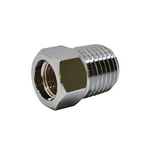 Diving Brass Adapter, Female 3/8-24 To 1/4" Npt Durable Silver. Fixed Price $21.05.