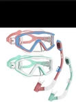 Aegend Snorkel Mask W/ Dry Top Valve Anti-fog Set For Adults Youth Kids. Fixed Price $25.00.