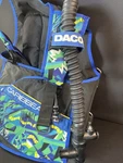 Dacor Caribbean Scuba Bcd Vest Medium Large Buoyancy Compensator Dive Gear. Fixed Price $12.50.