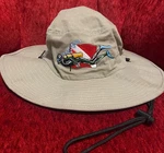 Trident Outback Scuba Diving Diver Down Floppy Beach Hat Xl 100% Cotton. Fixed Price $16.99.