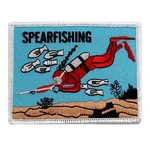 Retro Spearfishing Diver Patch Scuba Diving Embroidered Iron-on Hunting Ocean. Fixed Price $5.95.