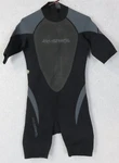 Sports Mens Spring Shorty Wetsuit Size Gray Waterproof Utility Trunk. Fixed Price $27.95.