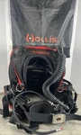 Hollis HD-200 Buoyancy Compensator Device Bcd Scuba Diving Vest Black Red Rev. Fixed Price $585.00.