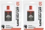 Gear Aid Sea Drops Anti-fog And Lens Cleaner Clear 1.25OZ Defogs Masks (2-PACK). Fixed Price $15.62.