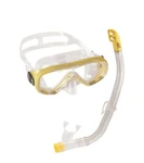 Cressi Ondina Mask And Top Snorkel Combo Set - Clear/yellow. Fixed Price $19.49.