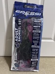 Cressi Adult Set (mask, Dry Snorkel, Adjustable Fins) - S/m Pink. Fixed Price $79.99.