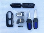 Underwater Kinetics Remora Bc Scuba Knife - Ultimate Blue Kit. Fixed Price $195.00.