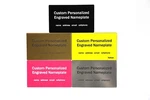 New Custom Engraved Nameplate Fits Pelican 0915 0945 0955 0910 0950 G5. Fixed Price $18.93.