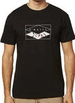 O'neill Men's Top - Birds Sz Medium Black Logo Front Tee Shirt Crew. Fixed Price $23.98.