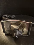 Vintage Scubapro 3 Glass Panel Diving Mask Aqua Lung Snorkel Broken Strap. Fixed Price $24.00.