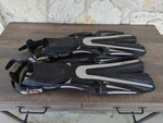 Used Mares Volo Power Open Heel Fins Size Regular. Great For Knee Pain!. Fixed Price $175.00.