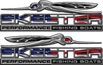 Skeeter Performance Fishing Boat Usa Flag Logo / Vinyl Vehicle Watercraft Decals. Fixed Price $26.97.