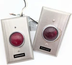 Vintage Edwards Fire Alarm Indicator Lights Red Glass Industrial Lot 2 Steampunk. Fixed Price $43.54.