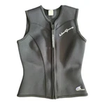 Sport Women 2.5MM Neoprene Wetsuit Vest Jacket Front Zip Black Sz 6. Fixed Price $26.99.