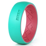 Women & Silicone Wedding Rings. Two-tone Collection. Rubber By Rinfit. Fixed Price $18.99.