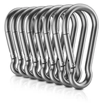 304 Stainless Steel Carabiner Clips, 8PCS Silver. Fixed Price $14.19.