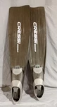Pair Of Cressi Fins Long Blade Black. Fixed Price $79.00.