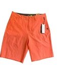 Quiksilver Mens Union Heather Amphibian 20" Hybrid Shorts Fresh Salmon Size 42. Fixed Price $25.19.