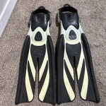 Tusa Xpert Zoom Open Adjustable Heel Split Scuba Fins L-xl With Spring Straps. Fixed Price $29.99.