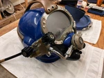 Commercial Diving Helmet Kirby Morgan Superlight 17B. Fixed Price $5600.00.