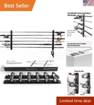 Innovative 6-ROD Fishing Pole Rack Lightweight Wall/ceiling Storage Solution. Fixed Price $20.89.