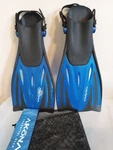 Akona Adventure Gear Adjustable Scuba Diving Snorkeling Swim Fins Flippers L/xl. Fixed Price $21.00.