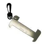 Scuba Diving 5" Aluminum Crab & Lobster Gauge With Clip. Fixed Price $6.99.