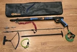 Mares Cyrano 700 Underwater Spear Fishing Gun Complete With Tips, Loader & Case. Fixed Price $369.00.