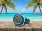 Oceanic Geo Scuba Dive Computer Wrist Watch - White/blue Tested & Working. Fixed Price $175.00.