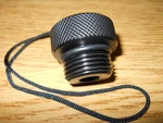 Trident Tank Din Plug Valve Protector Cap Scuba Diving W/tie A140. Fixed Price $13.99.