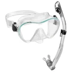 Scuba Snorkeling Freediving Silicone Frameless Mask Dry Set +carry Bag. Fixed Price $19.99.