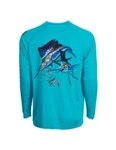 Bimini Bay Outfitters Ls Hook'm Sailfish 2 Performance Cabo Crew Fishing Shirt. Fixed Price $16.99.
