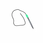Scuba Dive Replacement Graphite Pencil For Writing Slate With Cap & Bungee. Fixed Price $6.99.