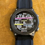 Mares Sirius Wrist Watch Dive Computer - Black Color Screen Rechargeable Scuba. Fixed Price $593.95.