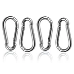 Renext Set Of 4-2 Inch Stainless Steel 304 Spring, Snap, Link, Hook, Clip. Fixed Price $9.69.