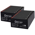 Mighty Max 6V, 9AH, Agm, F2 Terminal, Battery Replaces Sure Light AA2 - 12 Pack. Fixed Price $169.99.