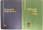 2 Padi Book Lot: The Law & Diving Professional / Children Scuba. Fixed Price $34.95.