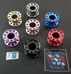 Blank Aluminum Metal Finger Spool Scuba Cave / Wreck Dive Reel Line Compact. Fixed Price $14.95.