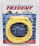 Nos Trident Scuba Diving Spiral Air Hose Wrap AA75 48" Yellow. Fixed Price $14.99.