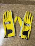 Tusa Gloves Scuba Diving Hook And Loop Strap Under Water Swimming Yellow. Fixed Price $9.60.