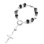 Muqida Car Rosary For Rearview Mirror, Personalized Cross 1PCS, Black. Fixed Price $5.36.