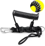 Scuba Diving Landyard, Stainless Steel Spring Coiled Camera Lanyard With.... Fixed Price $26.10.